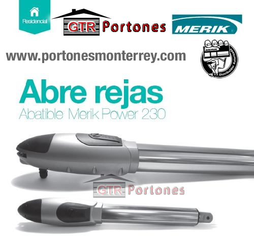 Merik Power 230 – Pistones para puertas Abatibles