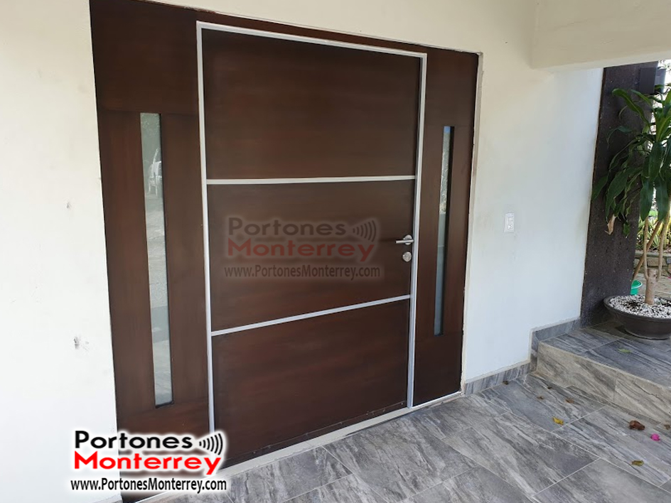 Puertas de Seguridad Contemporanea 500 – Imitacion Madera